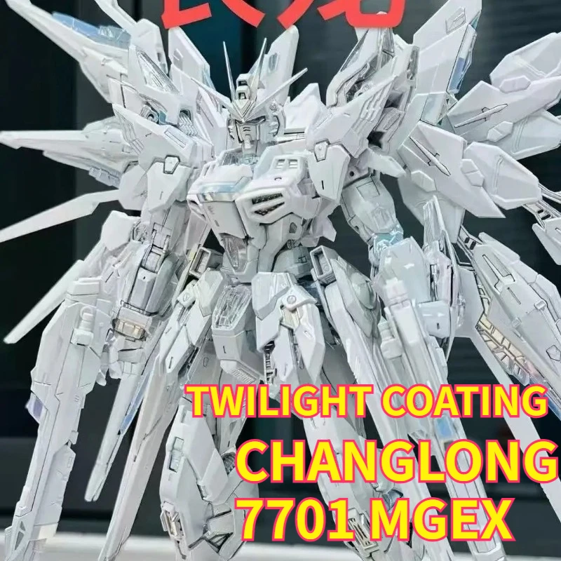 

CHANGLONG 7701 MGEX 1/100 Zgmf-X20a Strike Freedom TWILIGHT COATING Assembly Model Kits Action Figure Robot Plastic Model Toys