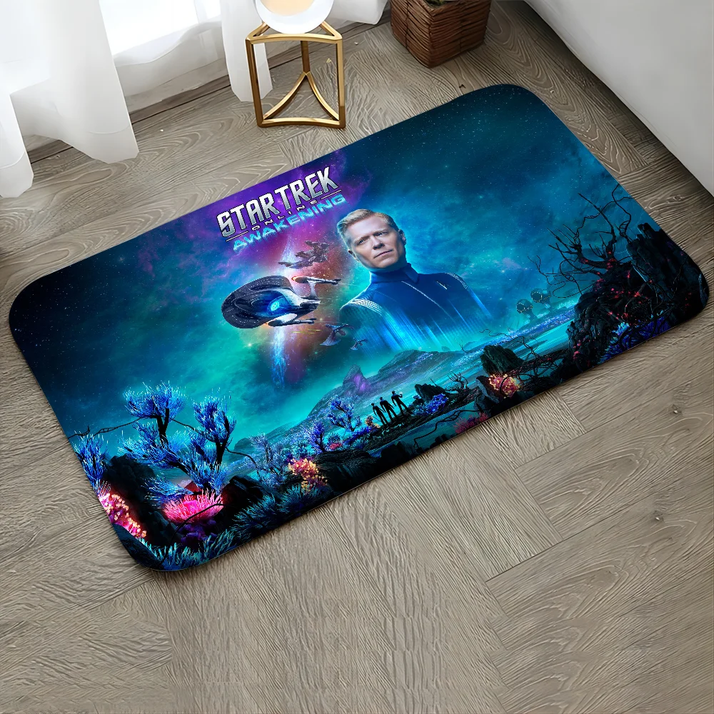 1PC S-Star T-Trek Online Floor Mat Door Mat For Bathroom Kitchen Long Corridor Carpet Non-Slip Living Room Rug Home Decor