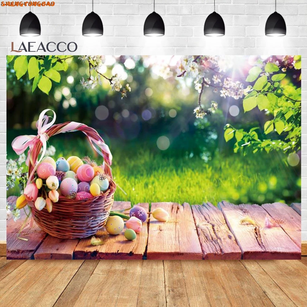 イースターボードの背景,写真の背景,春の庭,緑の草,カラフルな卵,ウサギ,赤ちゃんの肖像画,写真スタジオ