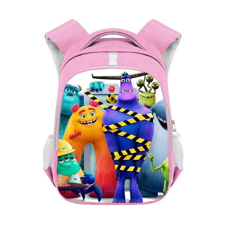 Disney Boys Girls Kids School Book Cute Bags Monsters Inc Prints Women Bagpack Teenagers Canvas Laptop Travel Backpack