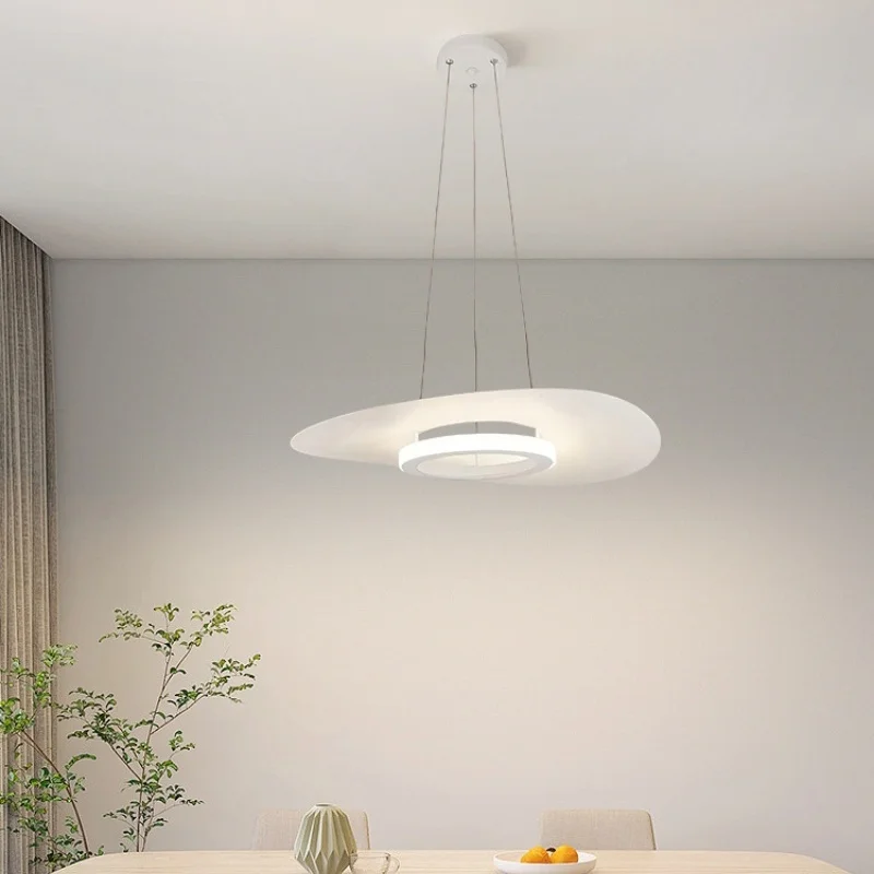 

Nordic UFO Restaurant Led Pendant Light Modern Minimalist Designer Dining Table Bar Counter Bedroom Aluminium Lighting Fixtures