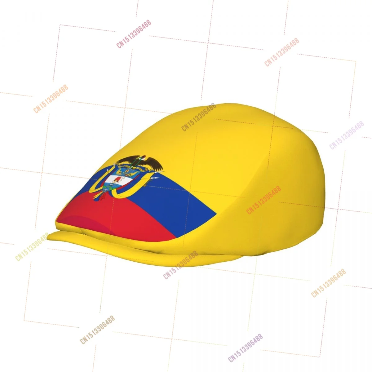 Colombia Flag Men Women Flat Ivy Gatsby Newsboy Driving Hat Cap Short Brim Ideal for Driving Daily Casual