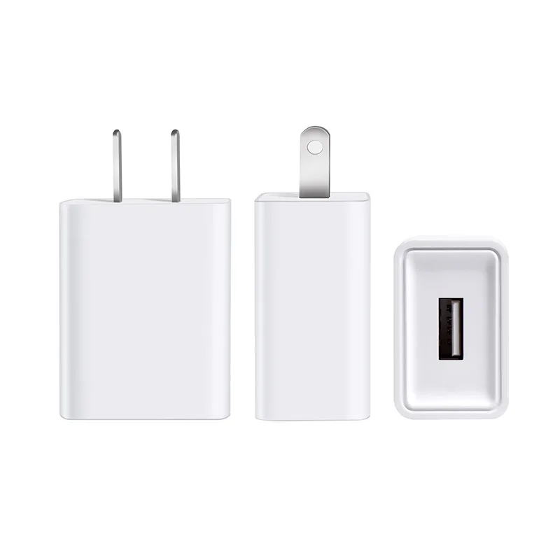 5V2A USB Wall Charger Plug Fast Charging Adapter Power Brick with 2-Prong US Plug for  Various Types of Phone Chargers - view 5