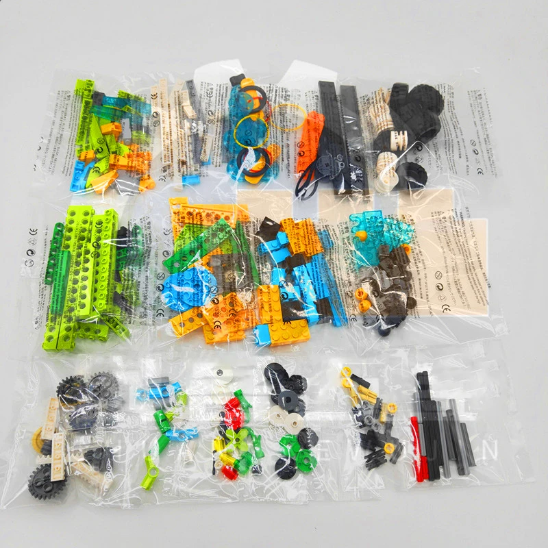 276Pcs WeDo 2.0 Building Blocks Parts Pack fit for 45300 Core Set MOC Technical Bulk Spare Bricks Education Set DIY Toys Gifts