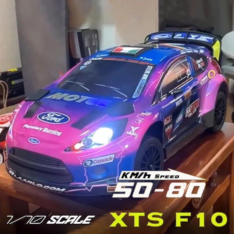 

Brushless Rally Car XTS F10 1/10 4WD RC Electric Simulation Drift Racing Off road Vehicle Remote Control Adult Boy Toy gift