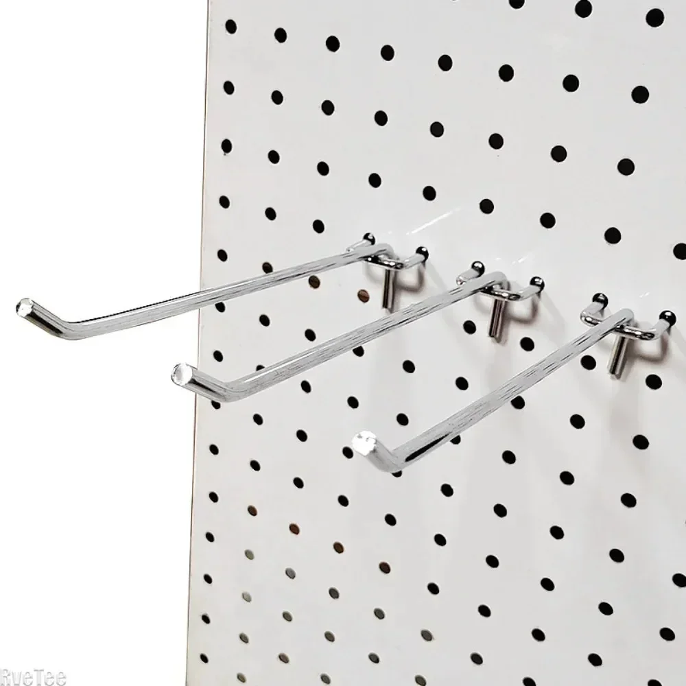 Imagem -04 - Pegboard Ganchos Sortimento Grupo Suportes de Metal Armazenamento de Parede Prateleiras Peg Ganchos Ferramentas de Oficina 50 Pcs