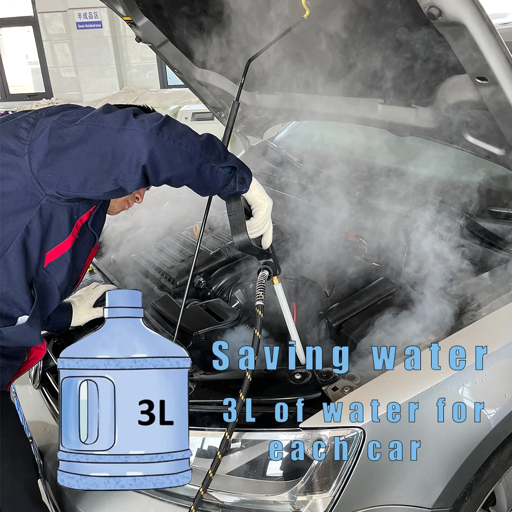 Car Detailing Equipment Waterless Steam Clean Car Interior Electric Hand Car Wash Machine
