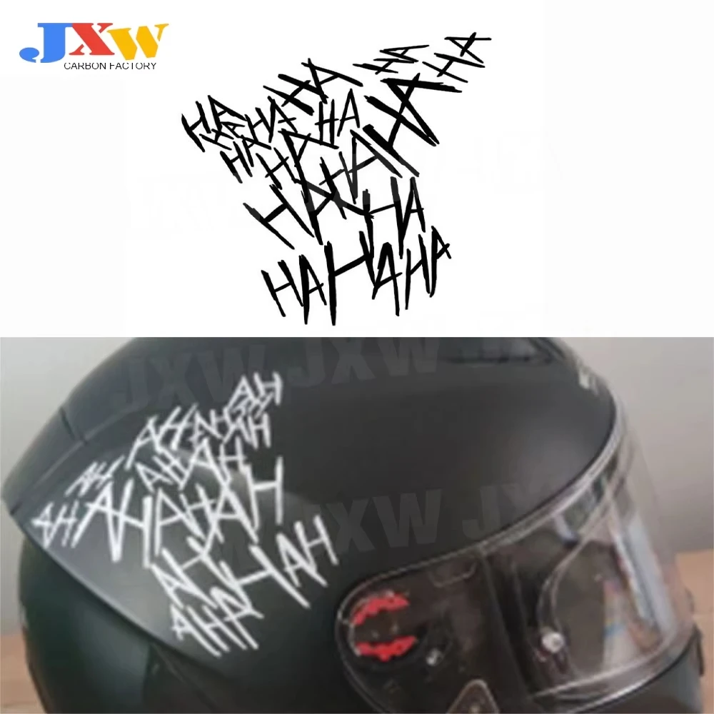 

Personalized "Hahaha" Clown Stickers - Custom Funny Decals for Cars, Motorcycles & Helmets | Unique English Humor Stickers, DIY