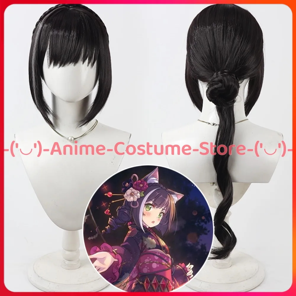 

Принцесса Connect! Re:Dive Karyl Косплей Парик Аниме Персонаж Хэллоуин Карнавальный костюм для вечеринки Парики Термостойкие синтетические волосы