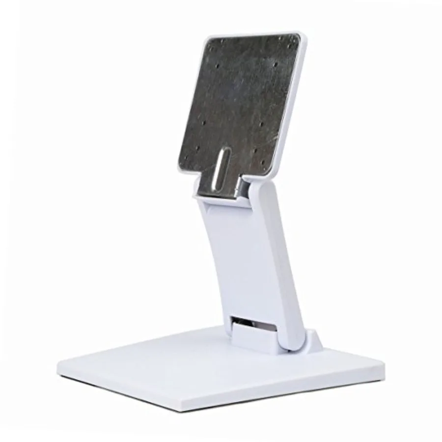 Single Adjustable LCD Monitor Stand Mount Folding VESA Monitor Desk Stand with VESA Hole 75x75mm 100x100mm