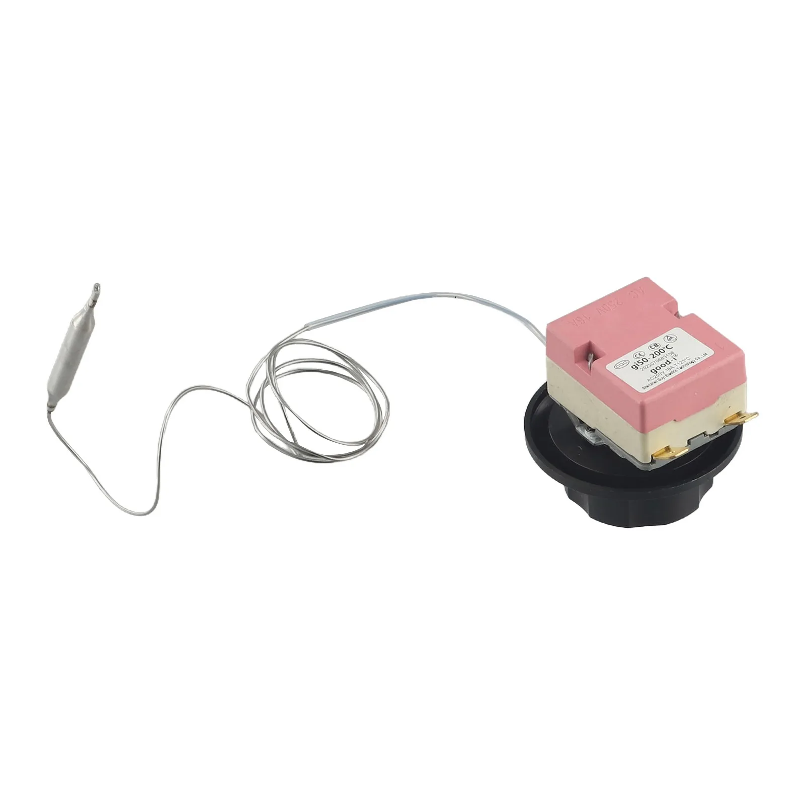 Electric Oven Thermostat Switch  2 Pin Temperature Controller for Precise Temperature Regulation  Long lasting