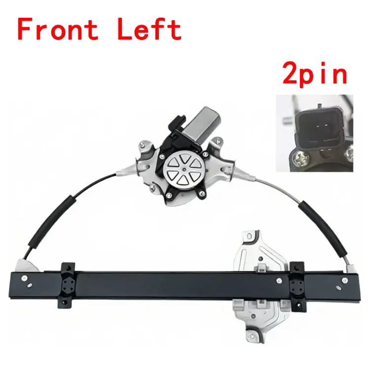 2Pin Power Window Regulator Assembly w/Motor For Chevrolet New Sail 2008‑2014 Front Rear Left Right Door Aftermarket Replacement