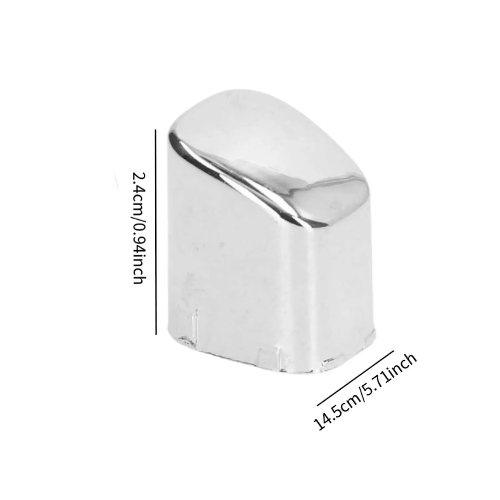 Vehicle Handbrake Button Cover Repair Kit PP Snap on Replacement for 6RD711333A Compact Dimensions