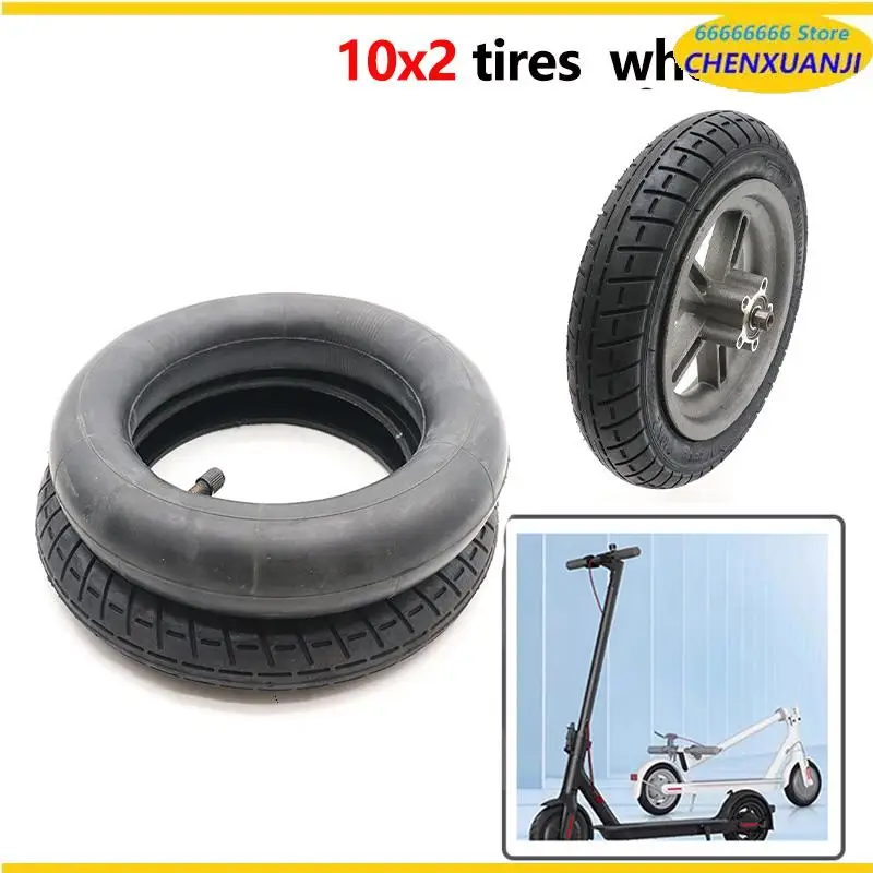 10 Inches wheel for Xiaomi Mijia M365 Mi Electric Scooter Tyres Thicker Inflation Wheel Tyre Outer Inner Tube Pneumatic Tyre