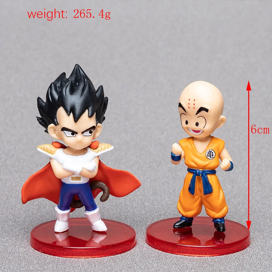 13/18/21 teile/satz Dragon Ball Z Super Saiyajin Goku Anime Figur Gohan Vegeta Broly Piccolo Majin Buu action Figur Modell Geschenk Spielzeug – Detail 9