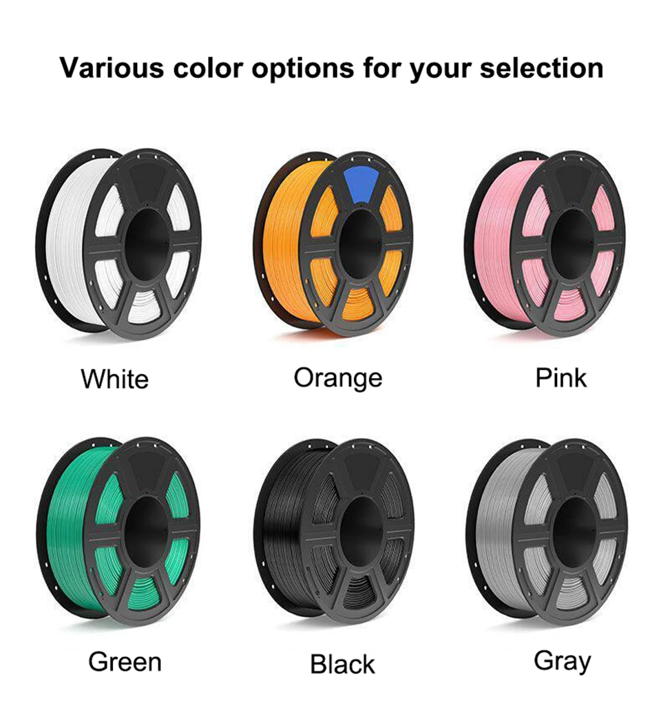 3D-Drucker Filament PETG 1,75mm 1KG Hochpräzise Geringe Schrumpfung Umweltfreundliches Langlebiges Druckmaterial für 3D-Druck – Detail 5