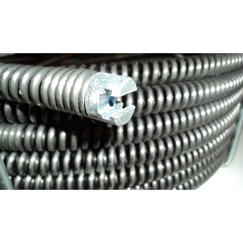BLUEROCK 60' x 5/8inches Model S75 Sectional Pipe Drain Cleaning Cable fits RIDGID C8 Cable