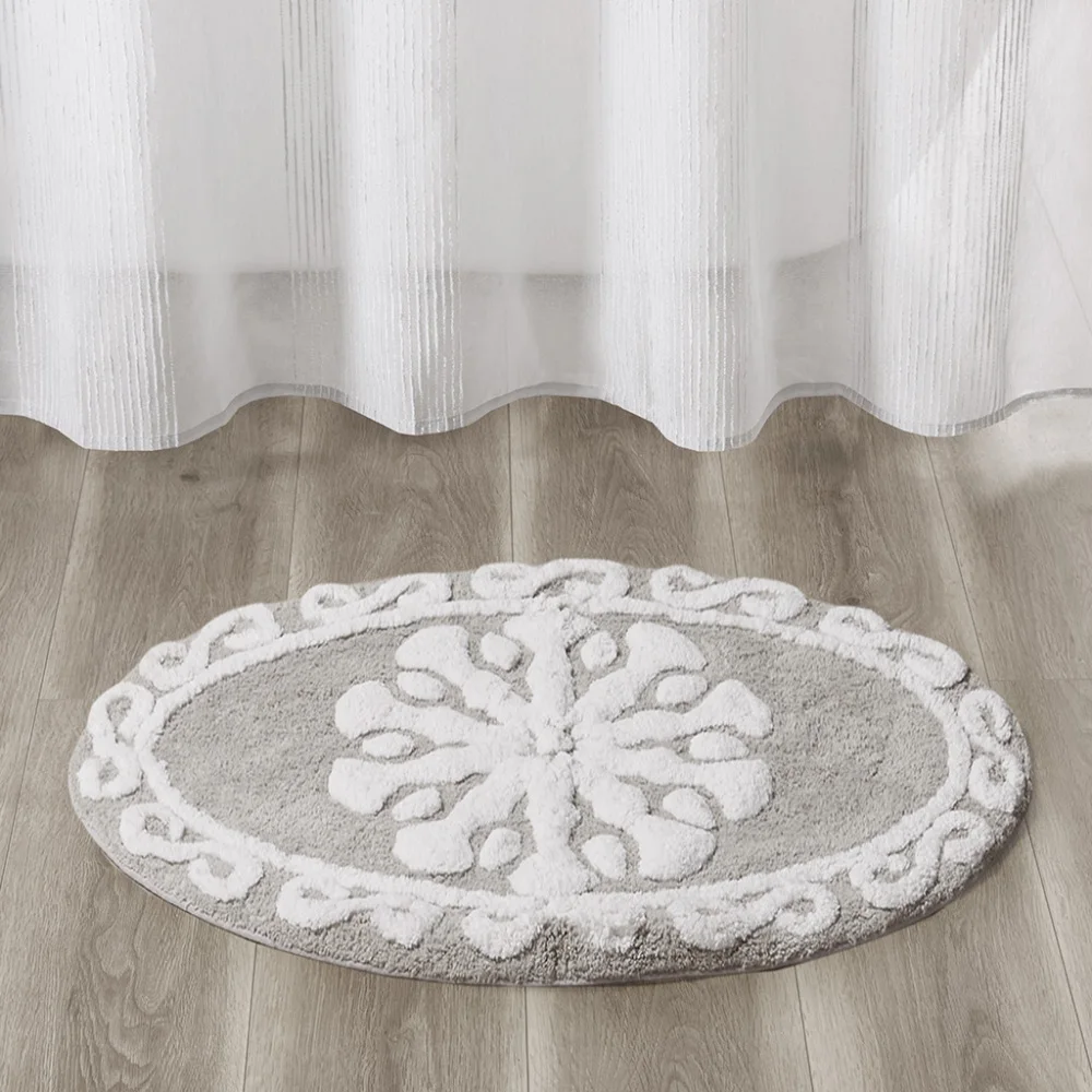 

Medallion Cotton Tufted Bath Rug