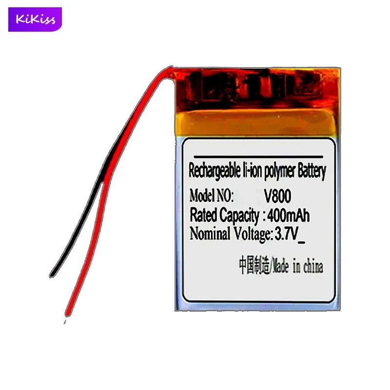 V800(502530 2line) Sports Watch Battery For Polar V800 Sport Watch For Datakam G5 Real Rro 400mAh Real Capacity