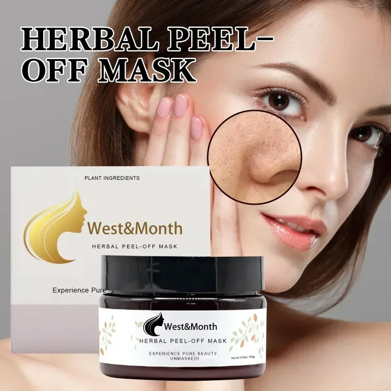 Peel off mask moisturizing remove blackhead Shrink pores fade Dark spots Melanin brighten whitening face skin care smear-on mask