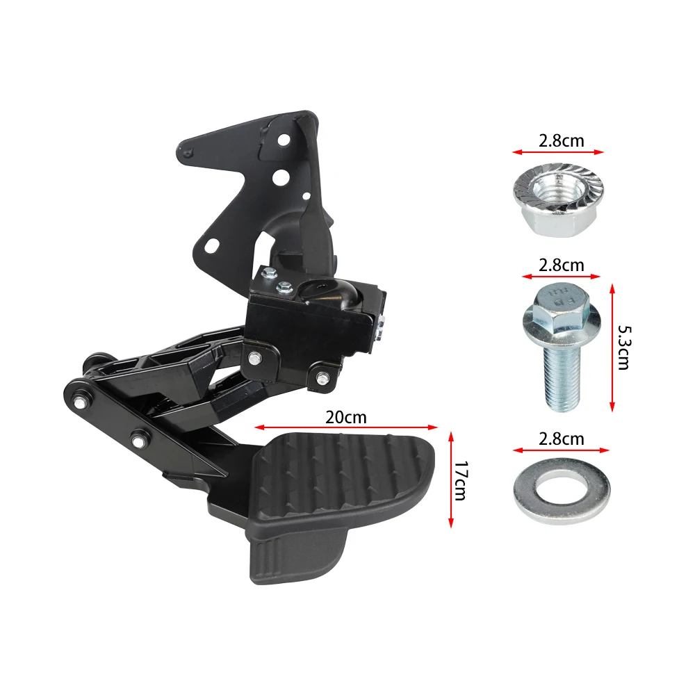 New Rear Bed Step Replacement 19-22 for for 1500 DT Dual Exhaust Retractable Bumper 82215289AG 82215289AF 82215289AH