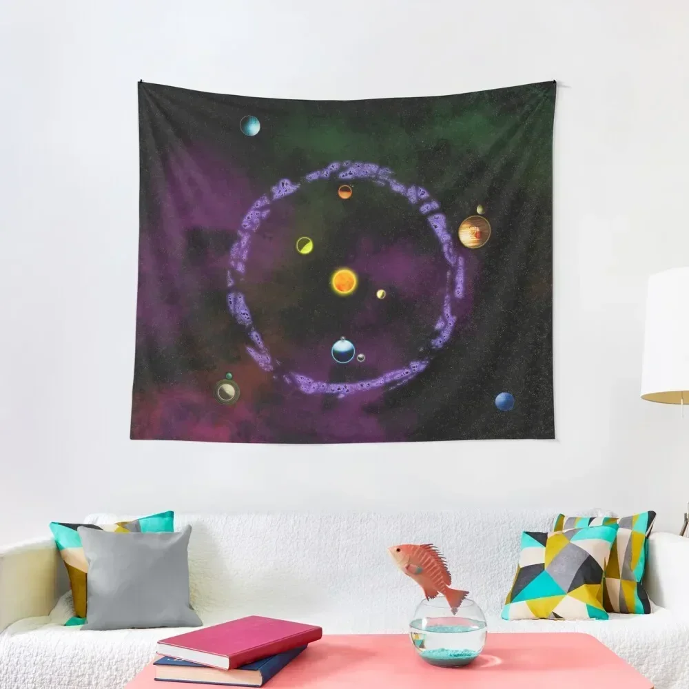 You Are Here (Destiny 2 mapmaking project) Tapestry Wallpapers Home Decor Bedroom Deco On The Wall Tapestry