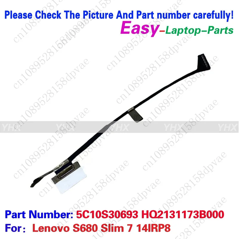 

GYX New For Lenovo S680 Slim 7 14IRP8 EDP Cable Screen Wire Lvds Line 5C10S30693.