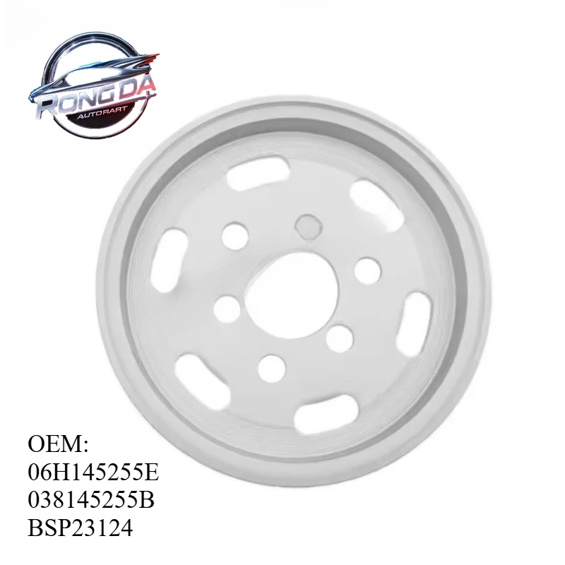 

OEM 06H145255E 038145255B BSP23124 Шкив насоса гидроусилителя рулевого управления для Seat Ibiza Alhambra VW Golf Mk4 Caddy Skoda Octavia Audi A3 A6