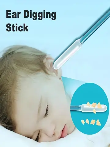 Sticky Ear Digger Ear Digging Tool Ear Wax Cleaning Special Not Hurt Ear Digging Spoon Ear Digging Cotton Swabs