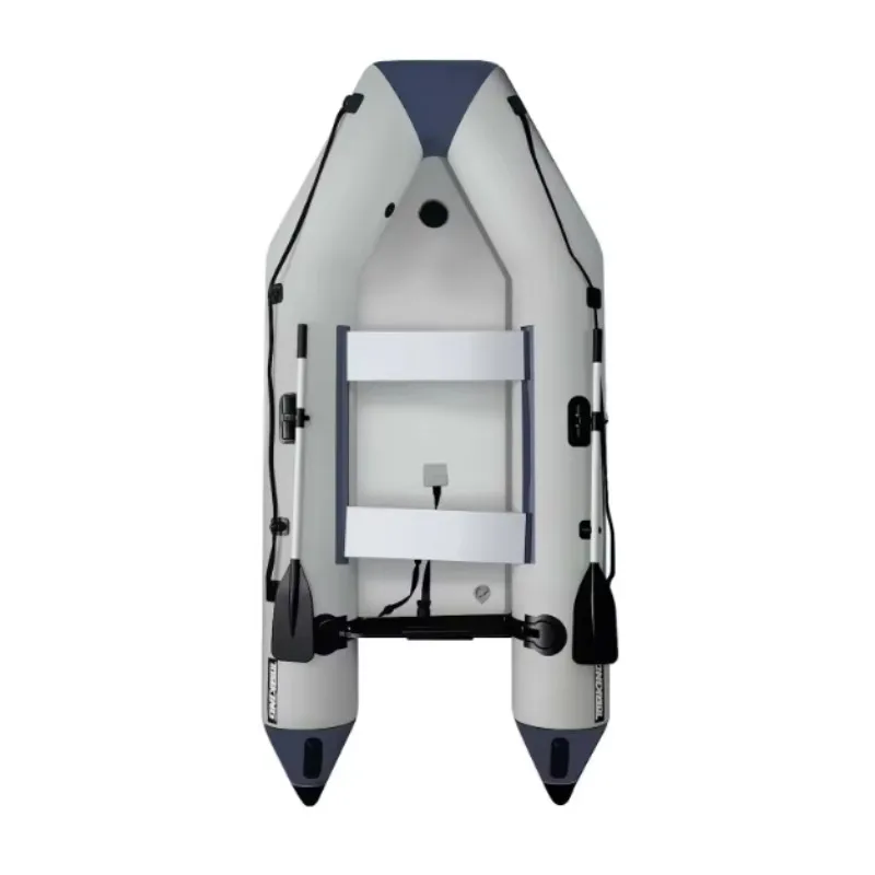 【Más vendido】 gran oferta, barco inflable de 3,8 m con suelo de estera de aire y espesor de PVC de 1,2mm para uso en pesca o rescate