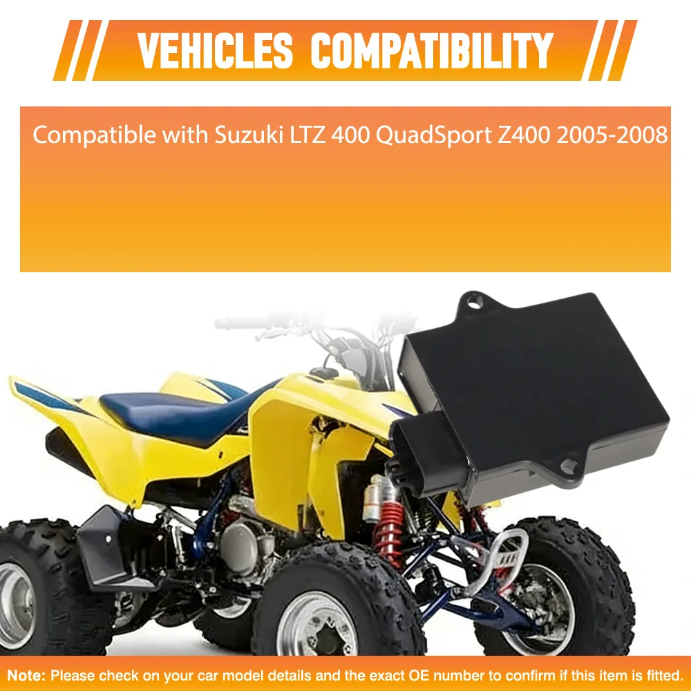 

For Suzuki LTZ 400 QuadSport Z400 2005 2006 2007 2008 CDI Ignition Module Box 3290007G10 32900-07G10 21119-S010 Motorcycle parts