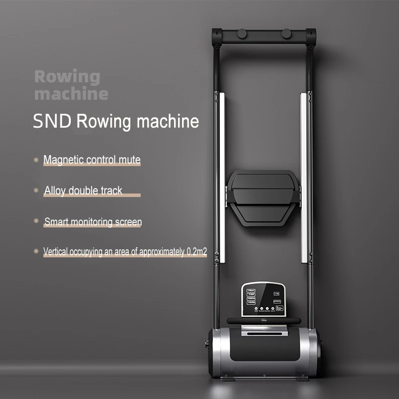 Intelligent Electric Magnetic Control Rowing Machine, High-End Home Intelligent Fitness, Middle-Age/Elderly Health  Machine