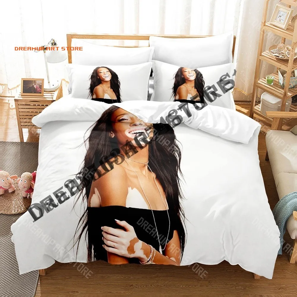 2026 3D Print Winnie Harlow Bedding Set Single Twin Full Queen King Size Bed Set Adult Kid Bedroom Duvetcover Sets Game Anime Be