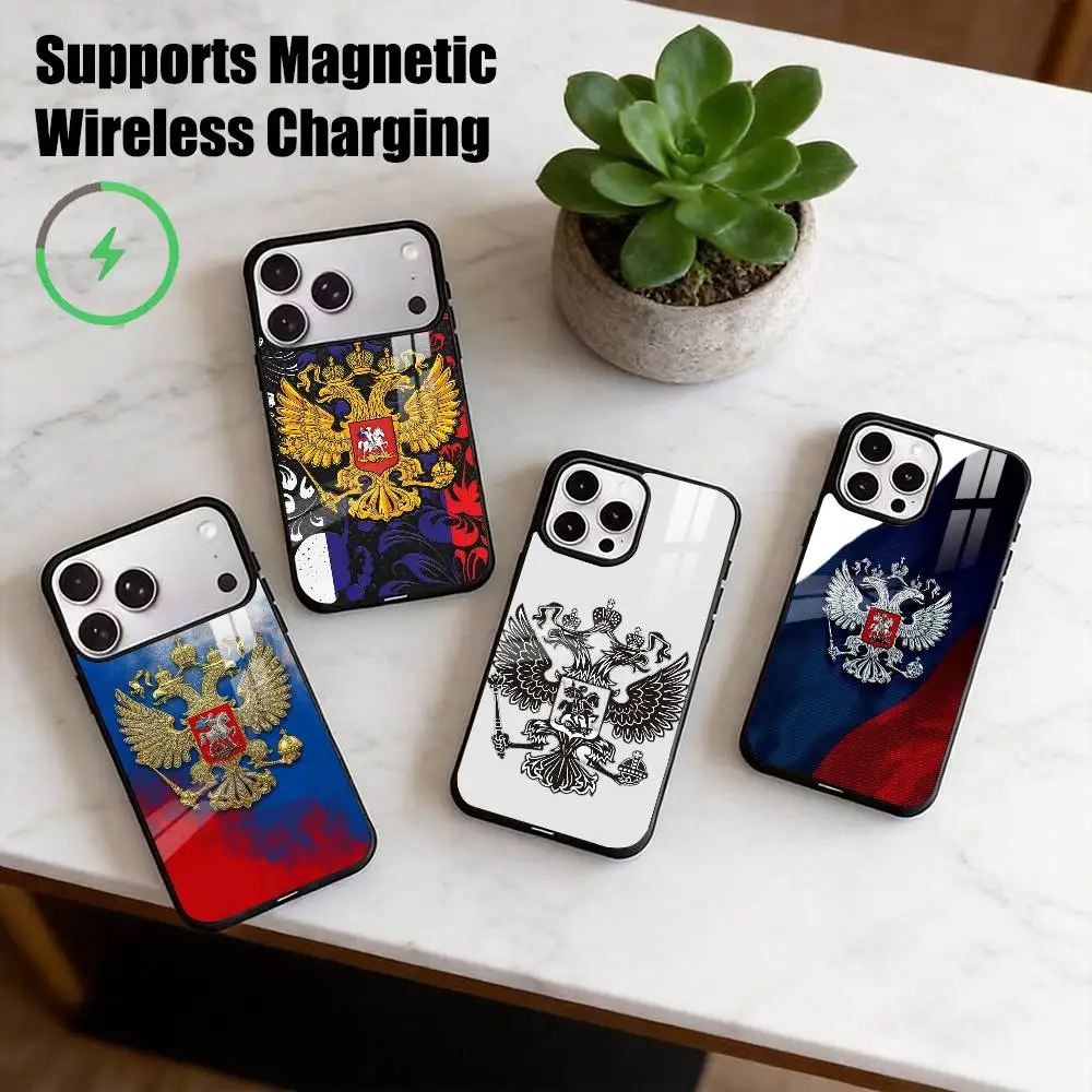 Digital Development Russia  Phone Case For iPhone17,16,15,14,13,12,11 Plus,Pro Supports Magnetic Wireless Charging Gift