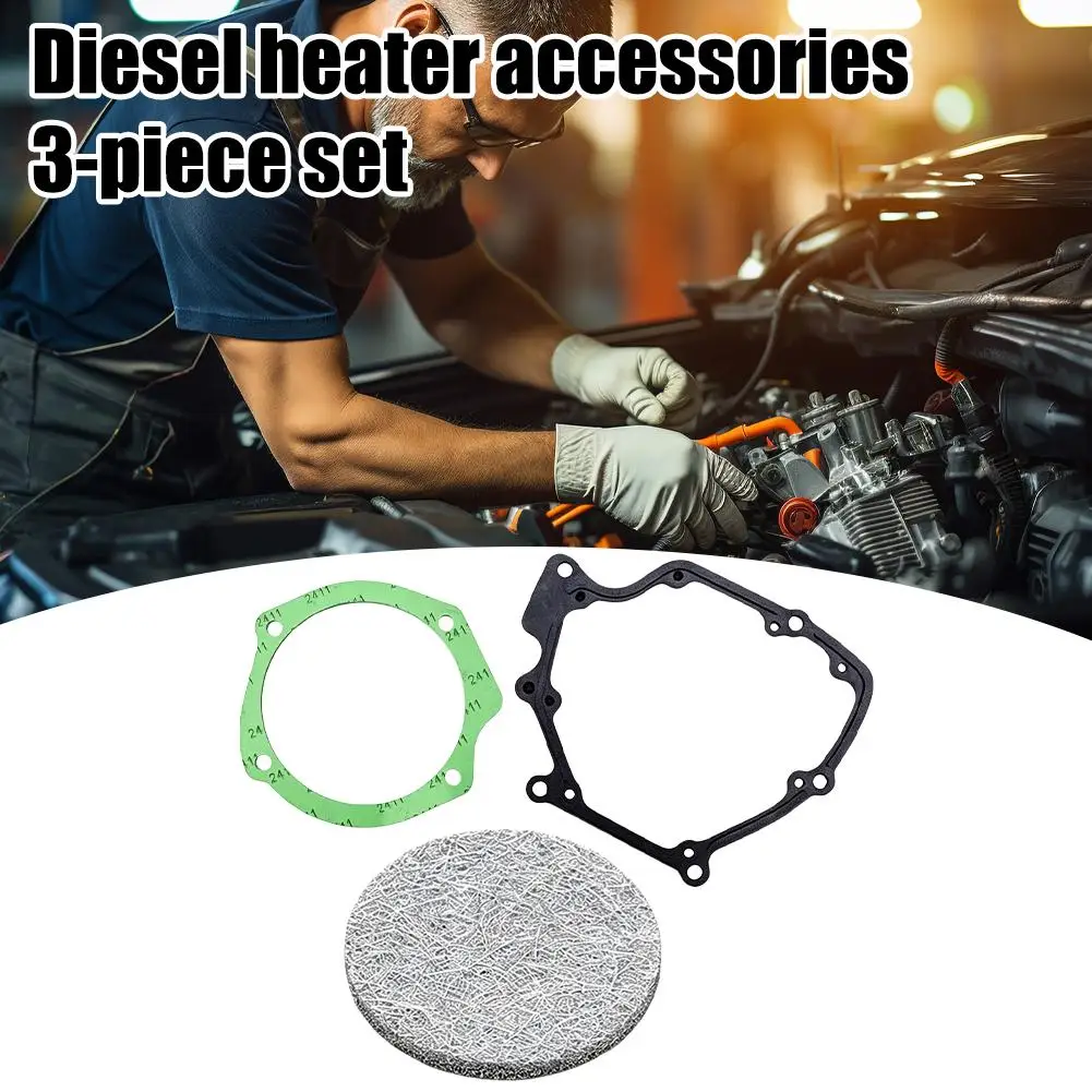 3Pcs Burner Mesh Filter Gasket Kit For Webasto Thermo Top C E Z Diesel Heater Service Repair Maintenance Accessories