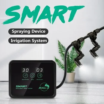 Smart Reptile Foggy Terrariums Humidifier Electronic Timer Automatic Mist Rainforest Spray System Kit Sprinkler Control