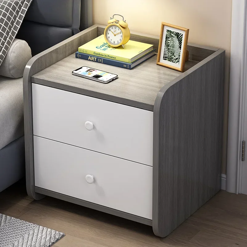 Household Goods Bedside Cabinet Modern Minimalist Style Small Storage Cabinet Bedside Cabinet Bedroom Bedside Gap Small Cabinet