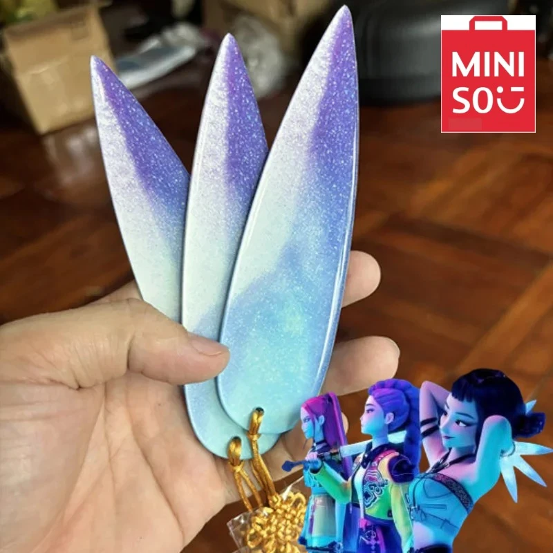 

Hot K K-pop Hunters Long Sword Zoey Zoe Weapons Cartoon Roleplay Props Outfits Arms Carnival Cosplay Party Costume Accessories