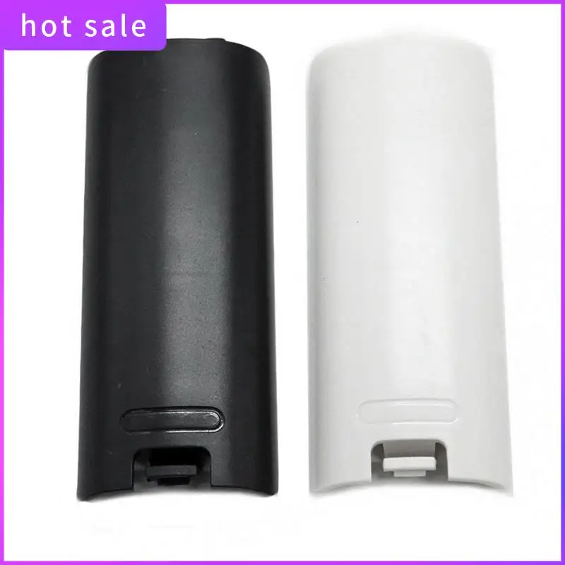 

2Pcs Black And White Replacement Battery Back Door Cover Shell For Nintendo Wii Remote Controller