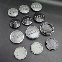 4pcs 60mm 61mm 68mm 69mm 77mm Audi Hub Caps Car Wheel Center Caps  For Audi A1 A2 A3 A4 A5 A6 A7 A8 S3 S6 Q3 Q5 Q7 Accessories