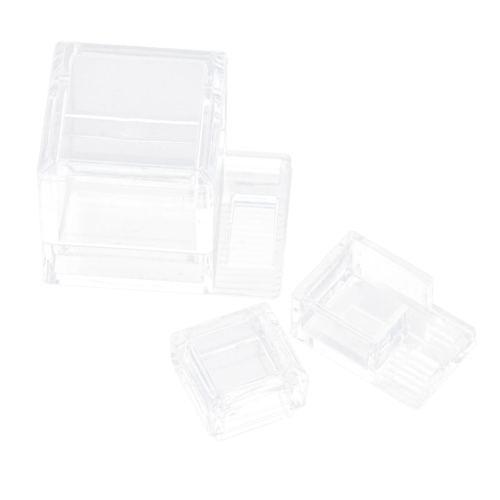 

2Pcs Transparent Ant Feeding Container Durable Acrylic Material Safe for Bees Water Supply Easy to Move