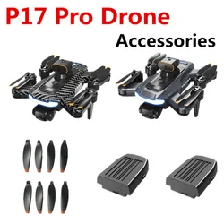 P17 Pro Drone Battery 3.7v 2500 mAh Propeller Maple Leaf For P17 Drone Parts Original Accessories P17 Pro Battery