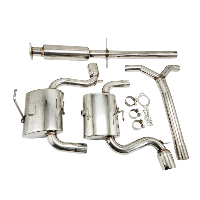 

Для BMW Mini Coop*er 02-06 S Hatch R50 R52 выхлопная система Cat Back Catback