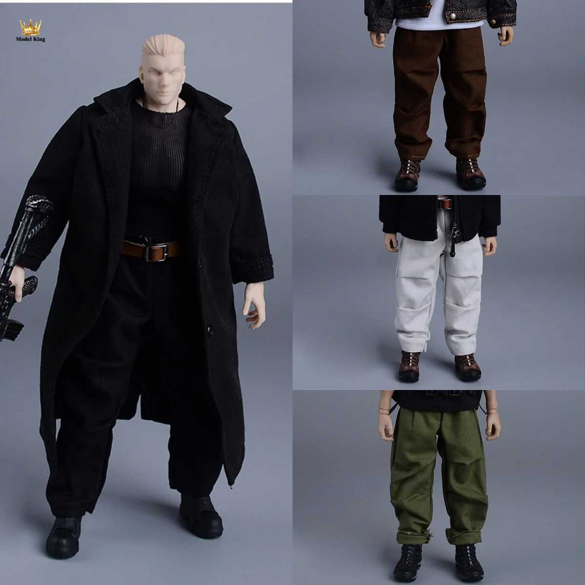 1/12 Scale Fashionable Handsome Casual Sports Pants Fit 6inch GWToys VTOYS Muscle Male Soldier Action Figures Body Model