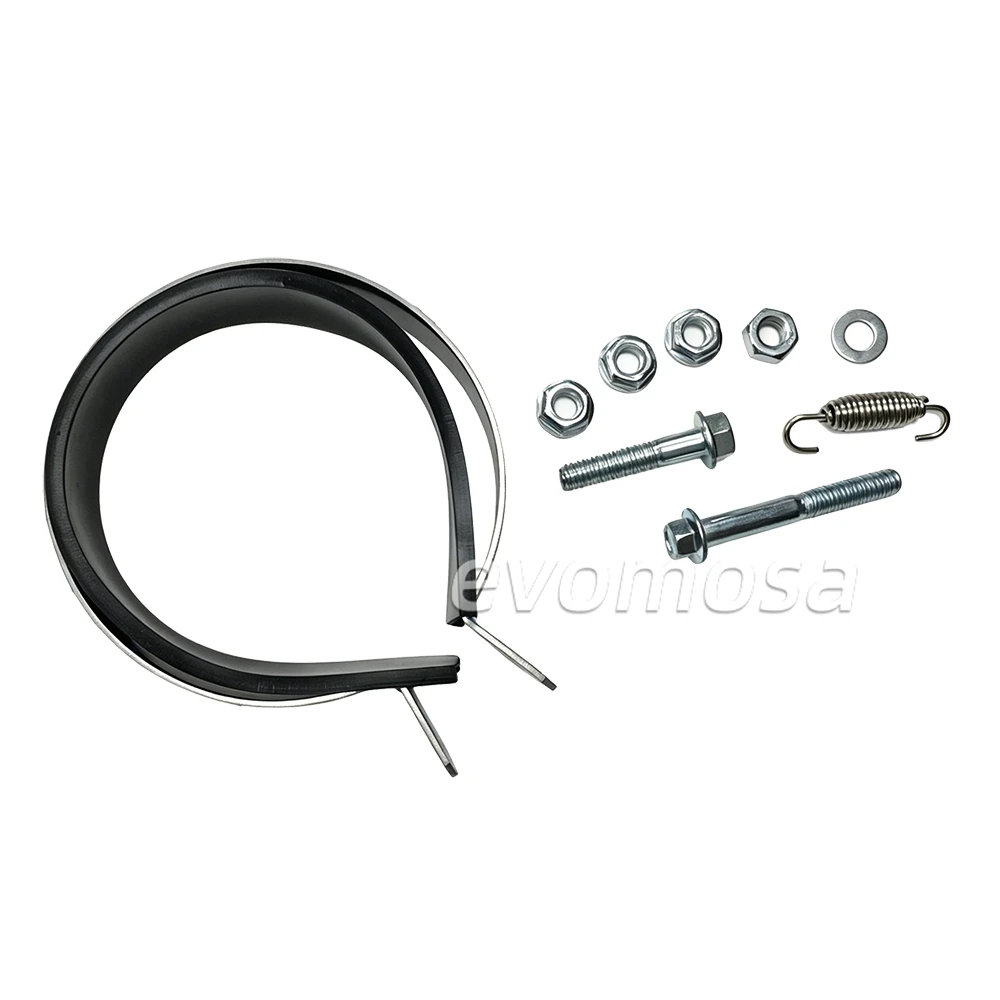 Motorcycle Exhaust Muffler Stainless Steel Colorful Racing Exhaust Pipe modification with Mounting Hardware For HONDA Dio Zoomer