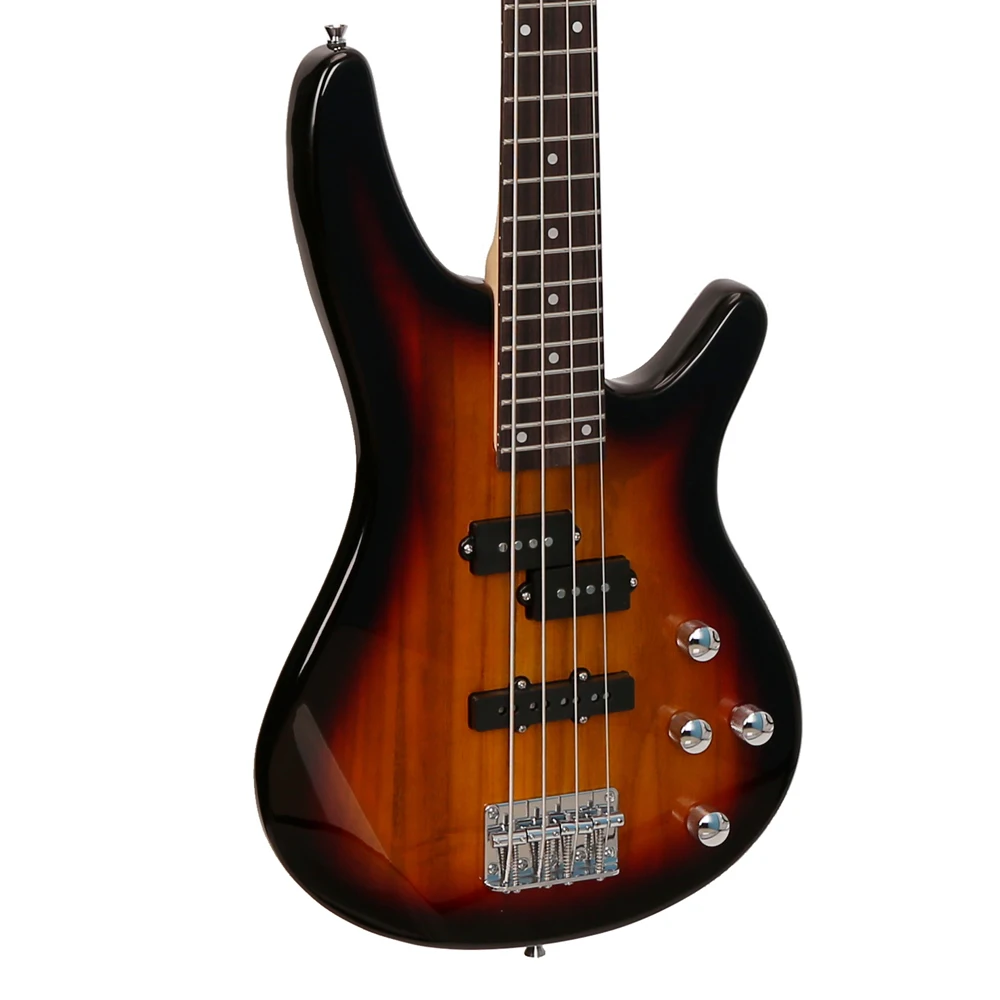 

Cheap Electric Bass Guitar 4 Strings Custom Wholesale Price OEM Electric Bass for Sale