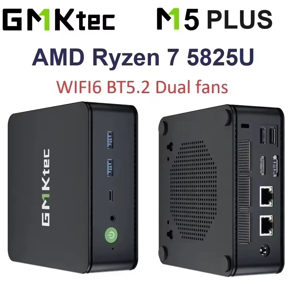 M5 Plus Amd Ryzen Mini Pc GMKtec M5 Plus Mini PC Review: A