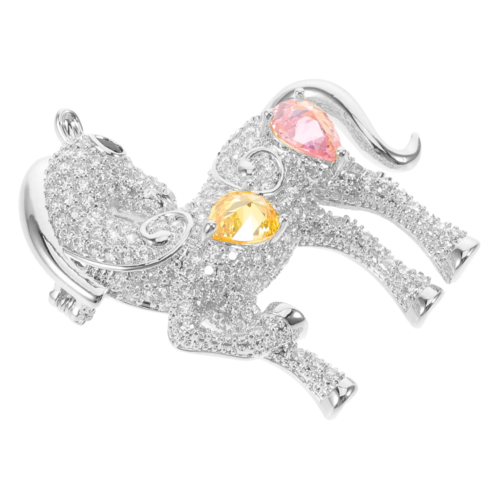 

Exquisite Diamond Brooch Decorative Pin Elegant Design for Women Wedding Party Fashion Accessories Trendy Jewelry