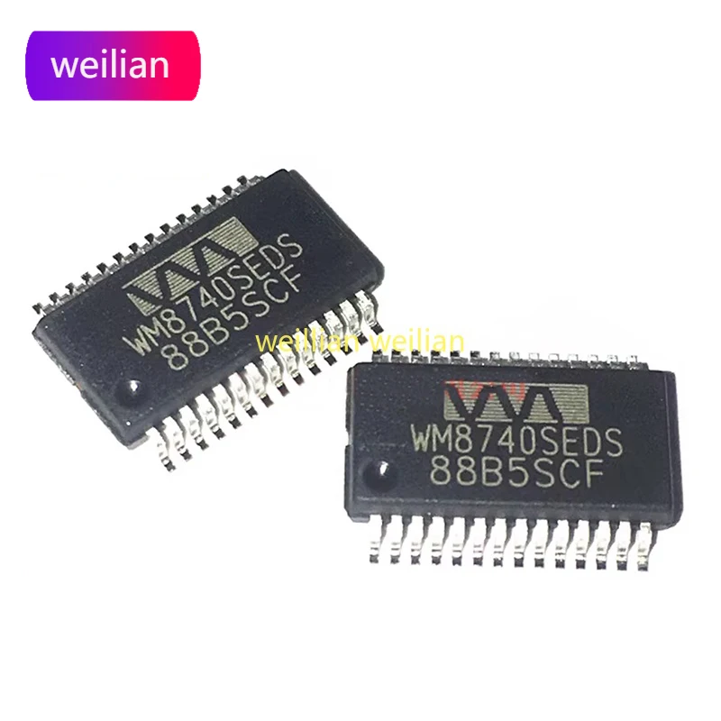 WM8740SEDS WM8740 WM 8740SEDS 8740 Microcontroller Chip IC Integrated Circuit Original Brand New