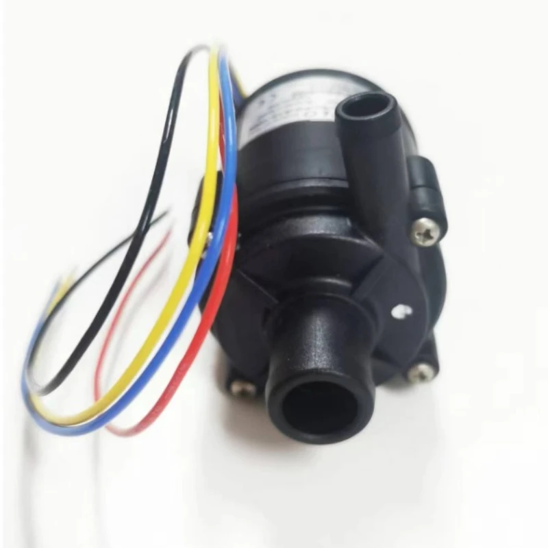 TOPSFLO DC 12V Small Mini Brushless Water Pump Submersible Impeller Centrifugal Pump Large Flow Support PWM Speed Regulation